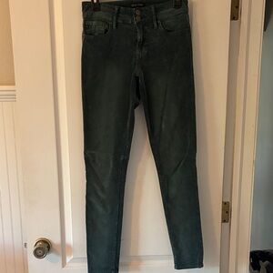 Dear John Teal Corduroy Pants